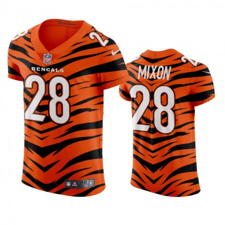 Tröjor Cincinnati Bengals Joe Mixon 28 Orange City Edition - Män